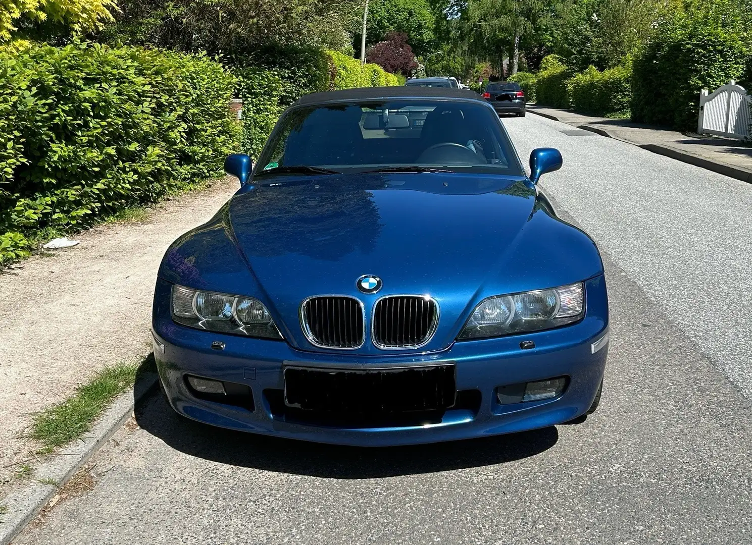 BMW Z3 Z3 roadster 1.9i, M Sport/ Klima/ Leder Blau - 2