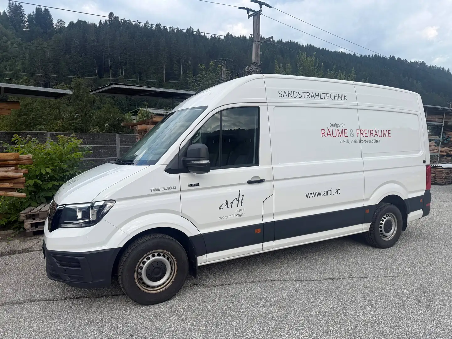 MAN TGE MAN LKW Kasten TGE 3.180 4x4 automatik Weiß - 1