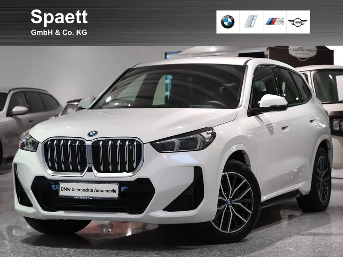 BMW iX1 xDrive30 M Sport Adp.LED Memory. HUD 360° DrivAssP Weiß - 1
