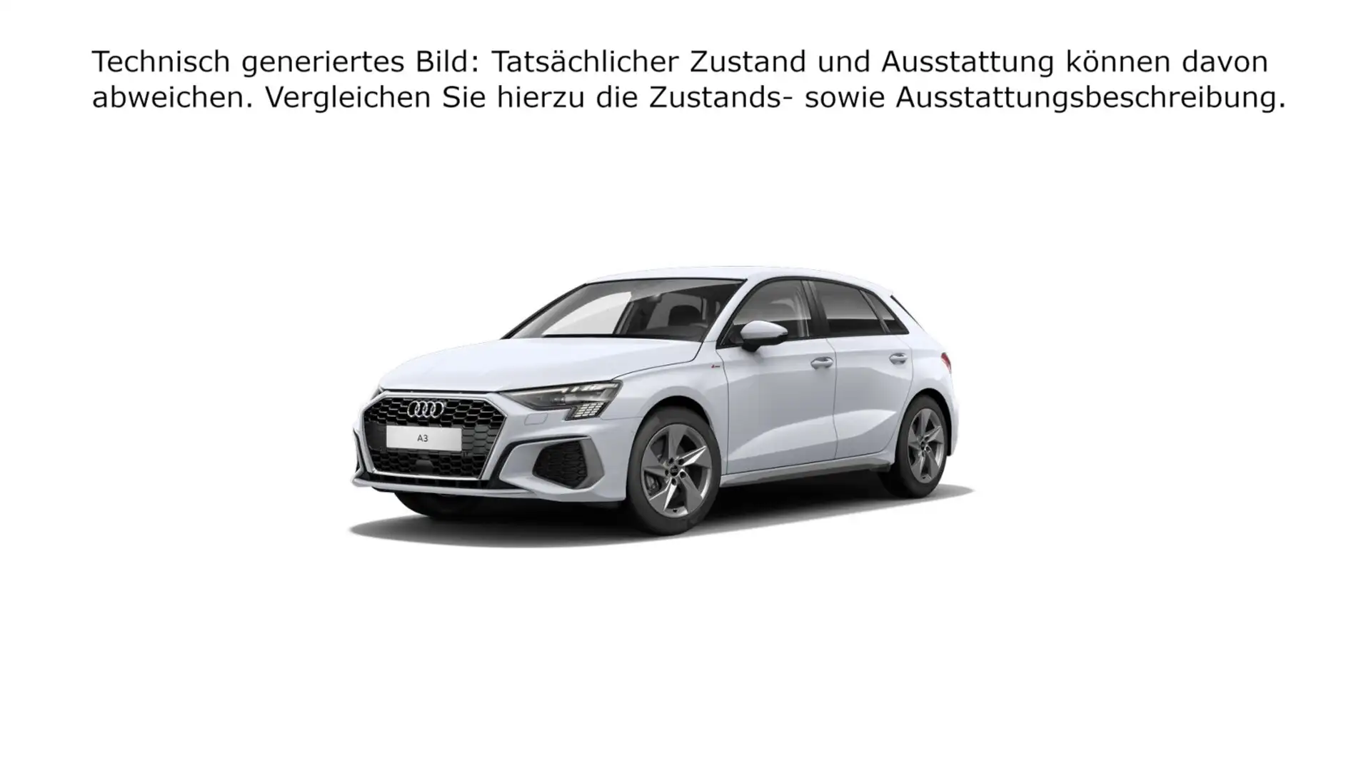 Audi A3 35 TDI S-line Matrix/ACC/Navi/Assis Weiß - 2