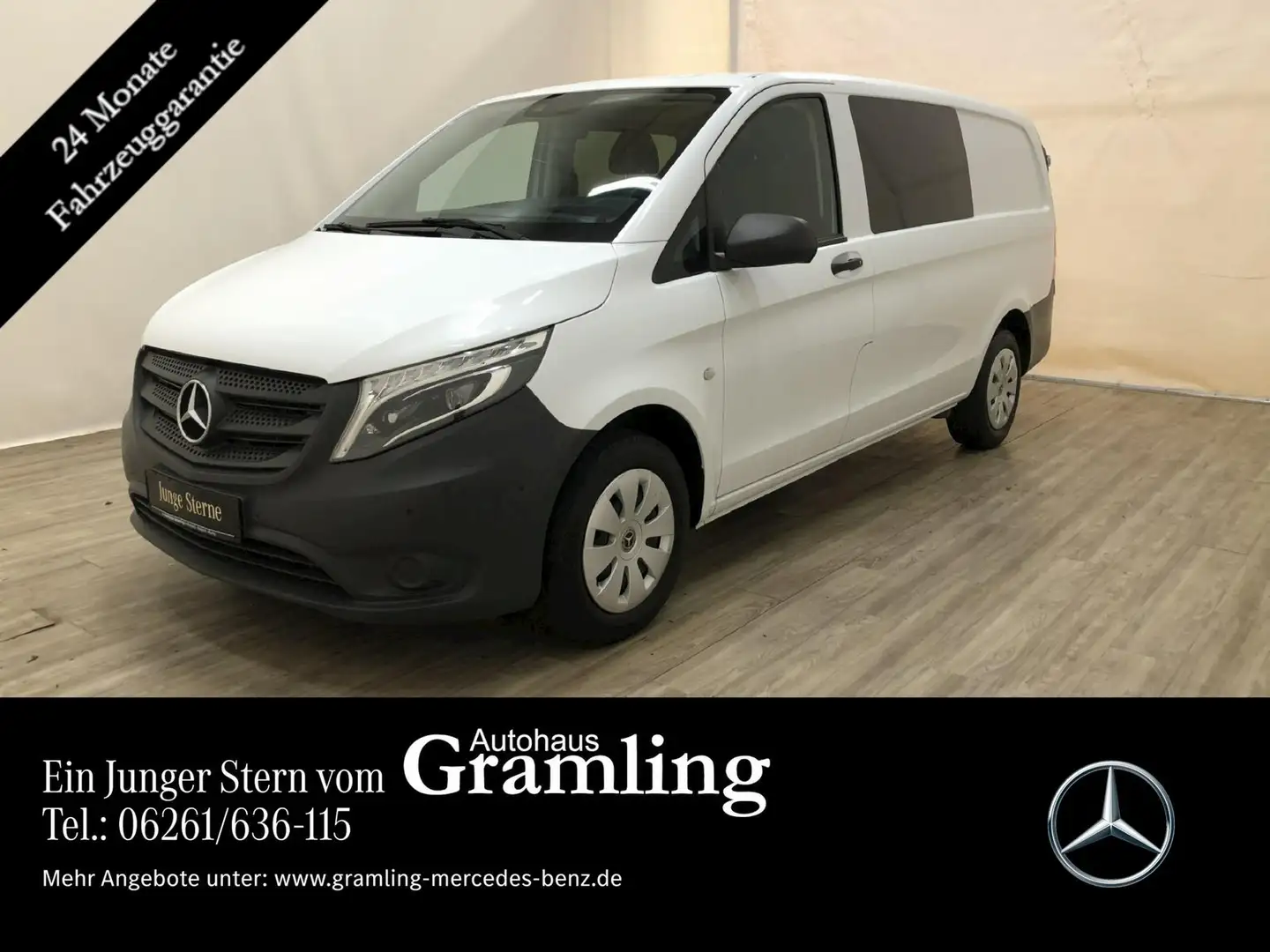 Mercedes-Benz Vito 116 CDI lang **Mixto** *AHK*LED*Klima*PTS* Blanco - 1