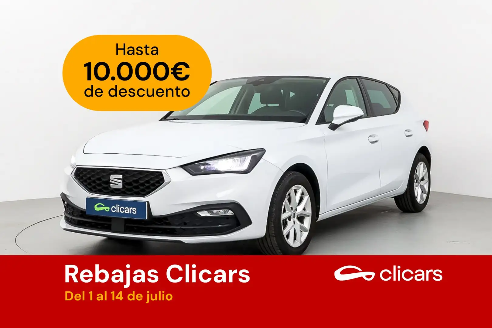 SEAT Leon 2.0TDI S&S Style 115 Blanc - 1