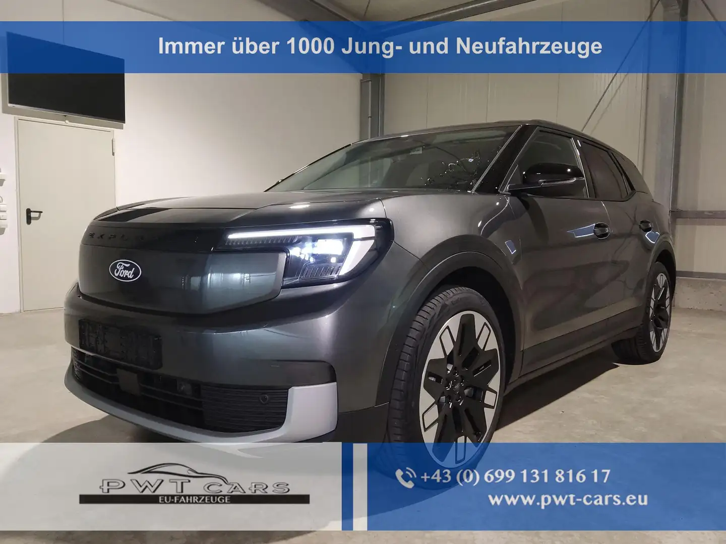 Ford Explorer Limited Edition Extended Range 79kWh 204PS Auto... Grau - 1