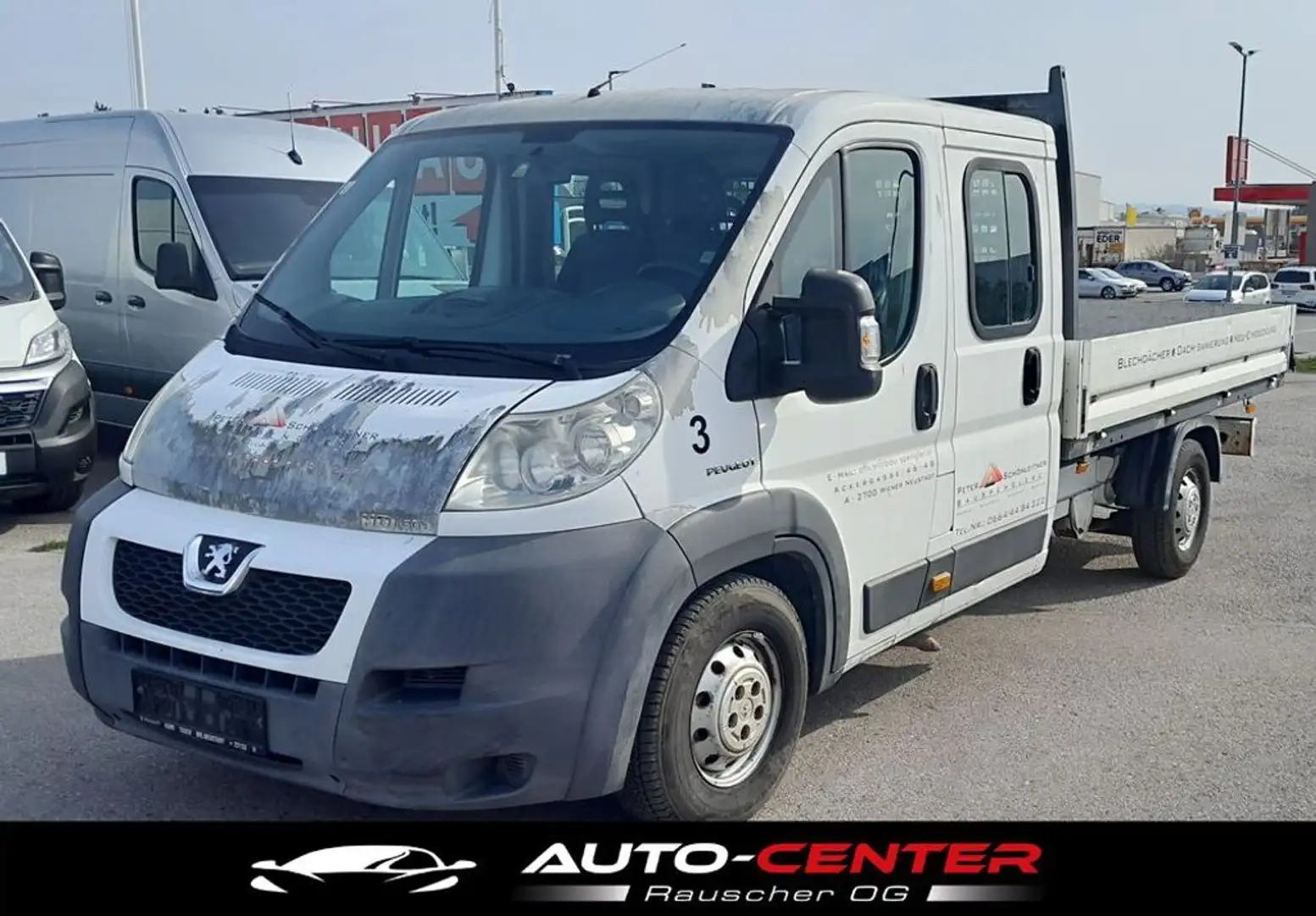 Peugeot Boxer 3.0HDi DoKa Pritsche *Netto €4.991,-* Weiß - 1