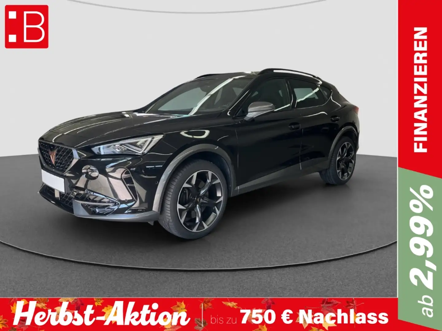 CUPRA Formentor 2.0 TSI DSG 4Dr VZ AB 249EUR AHK BEATS FULL-LINK Noir - 1
