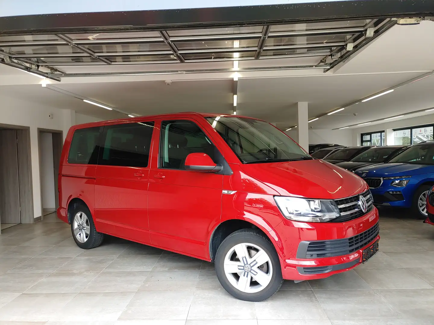 Volkswagen T6 Multivan 2.0 TDI CL AHK/Standheizung/PDC/Tempomat Rot - 1