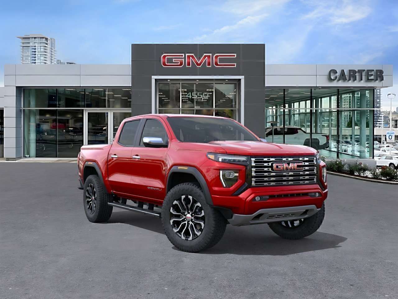 Red 2026 GMC Canyon Pickup Truck Four-Wheel Drive Automatic