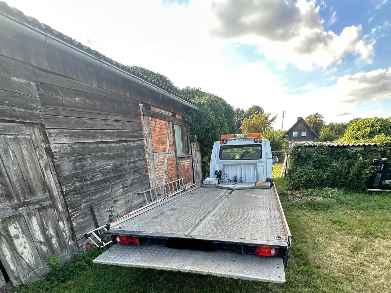 Ford Transit 2,5D, Abschlepper - Knicklader m. el. Winde, foto 3