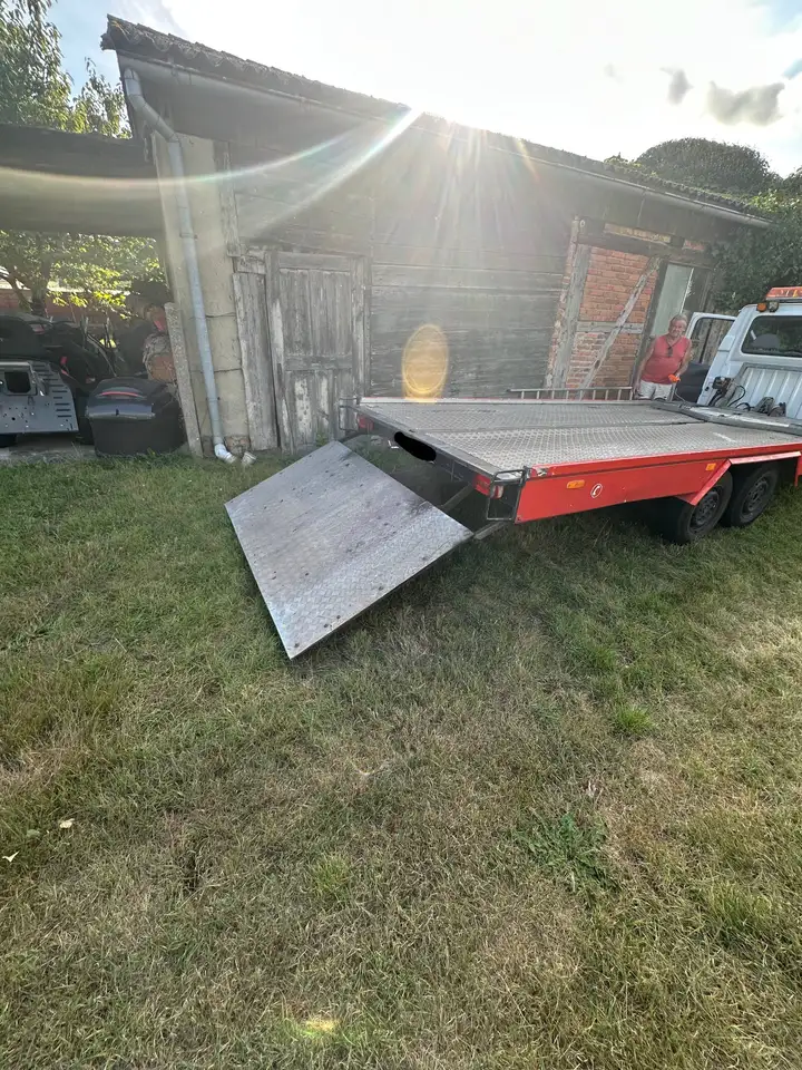 Ford Transit 2,5D, Abschlepper - Knicklader m. el. Winde, foto 4