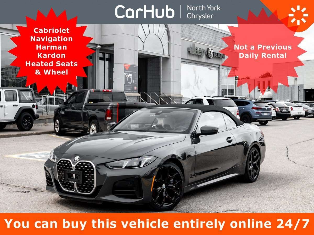 2025 BMW 4 Series 430i xDrive Cabriolet Navi Harman Kardon Heated Se