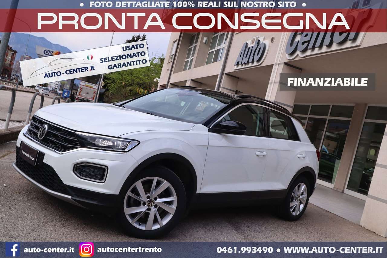 Volkswagen T-Roc 2.0 TDI Style 4MOTION 4X4 MANUALE *GANCIO TRAINO