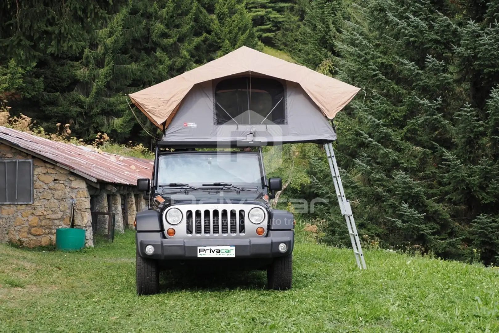 Jeep Wrangler Wrangler 2.8 CRD Auto TENDA DA TETTO+GANCIOTRAINO Nero - 2