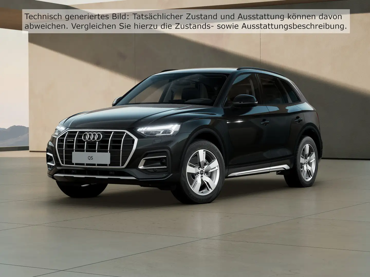 Audi Q5 advanced 40 TDI quattro Matrix Kamera AHK Noir - 2