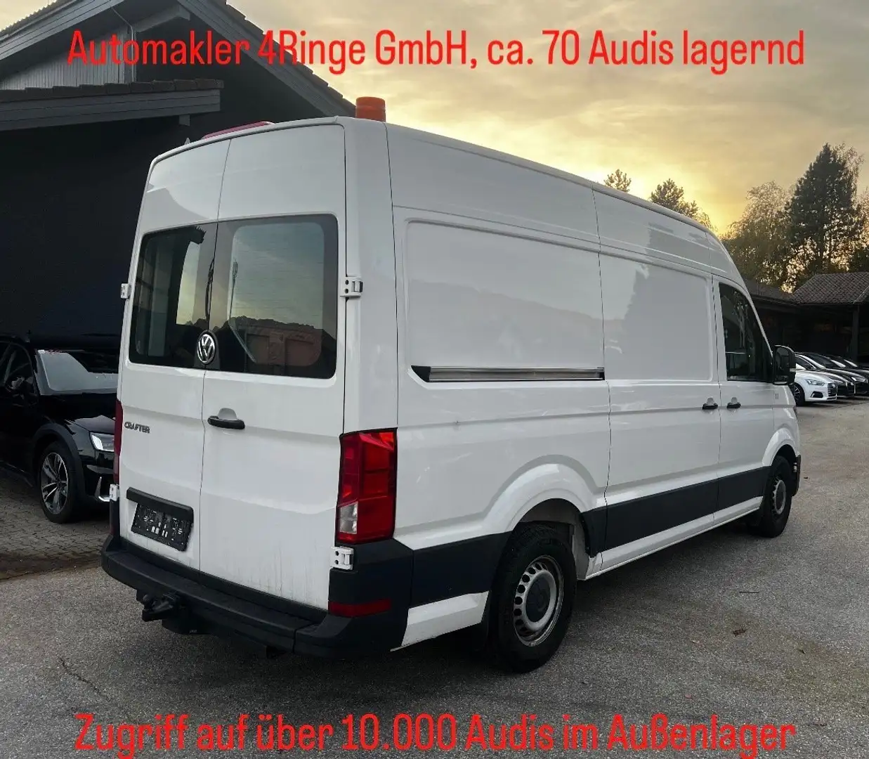 Volkswagen Crafter 35, L3H3, 2 LICHTMASCHINEN***RUNDUMKENNLEUCHTEN*** Weiß - 1