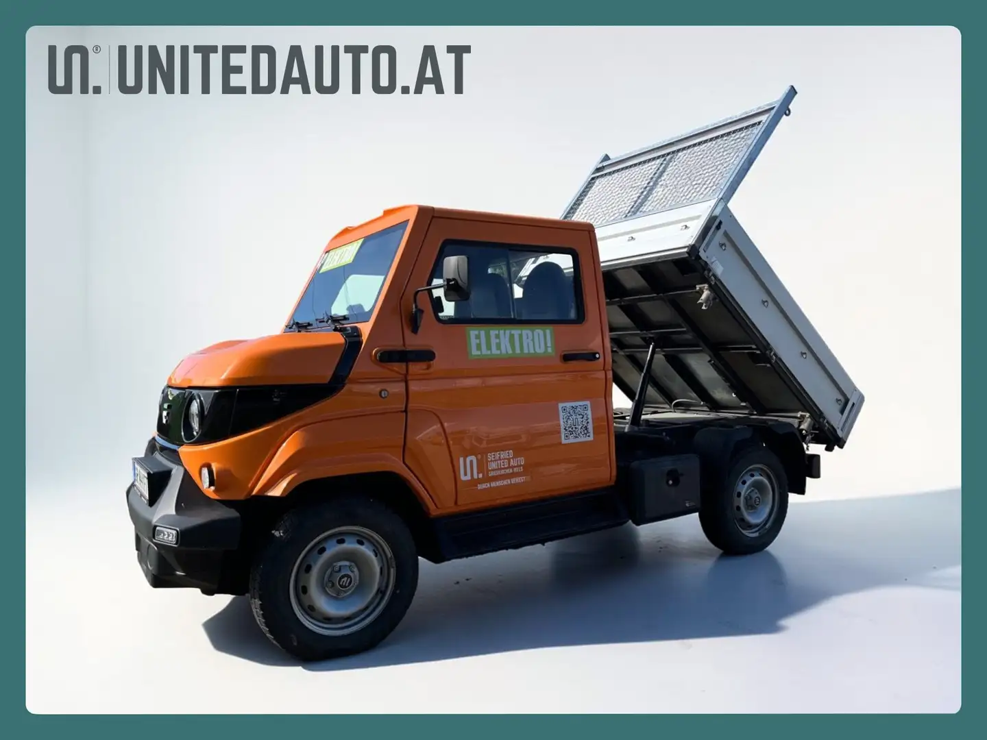Evum aCar Pritsche ALLRAD 3-Seitenkipper Orange - 1