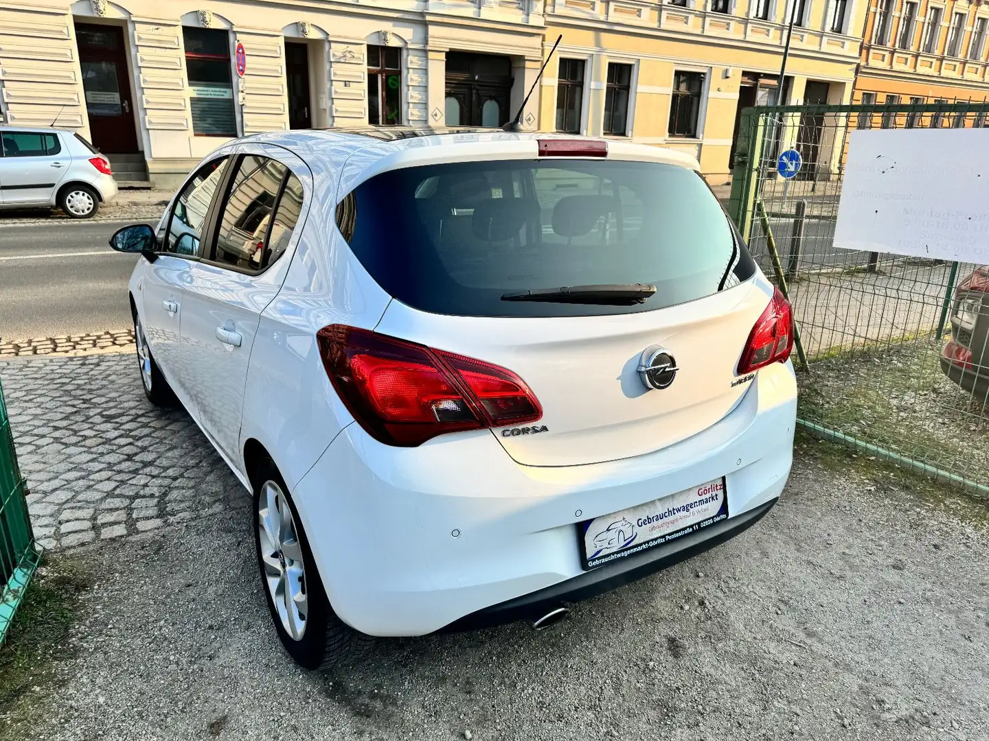 Opel Corsa E Color Edition ecoFlex 1-Hand Scheckheft Weiß - 2