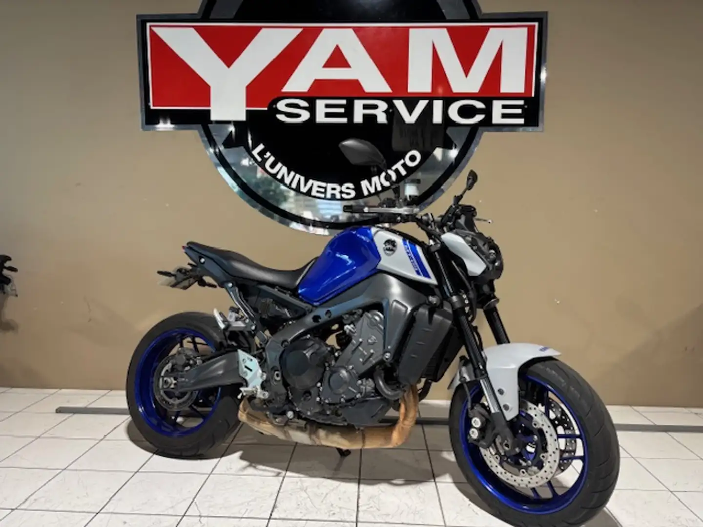 Yamaha MT-09 Modrá - 1