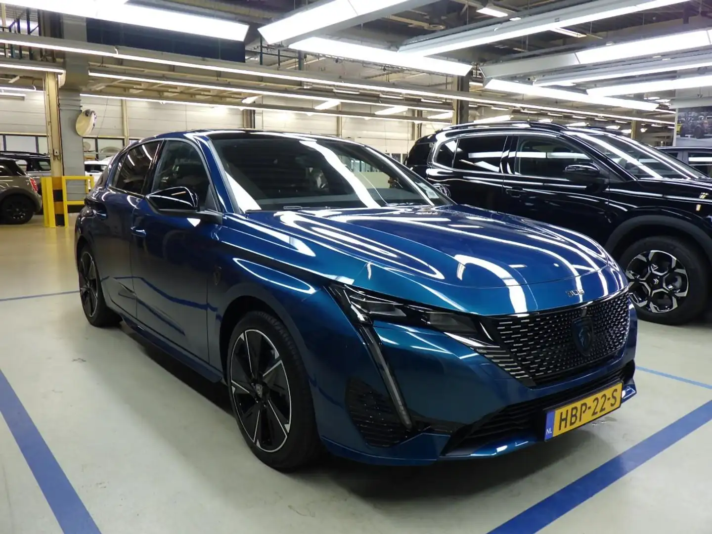 Peugeot 308 e-308 GT EV 54 kWh | Schuif-/Kanteldak | Alcantara Blauw - 2