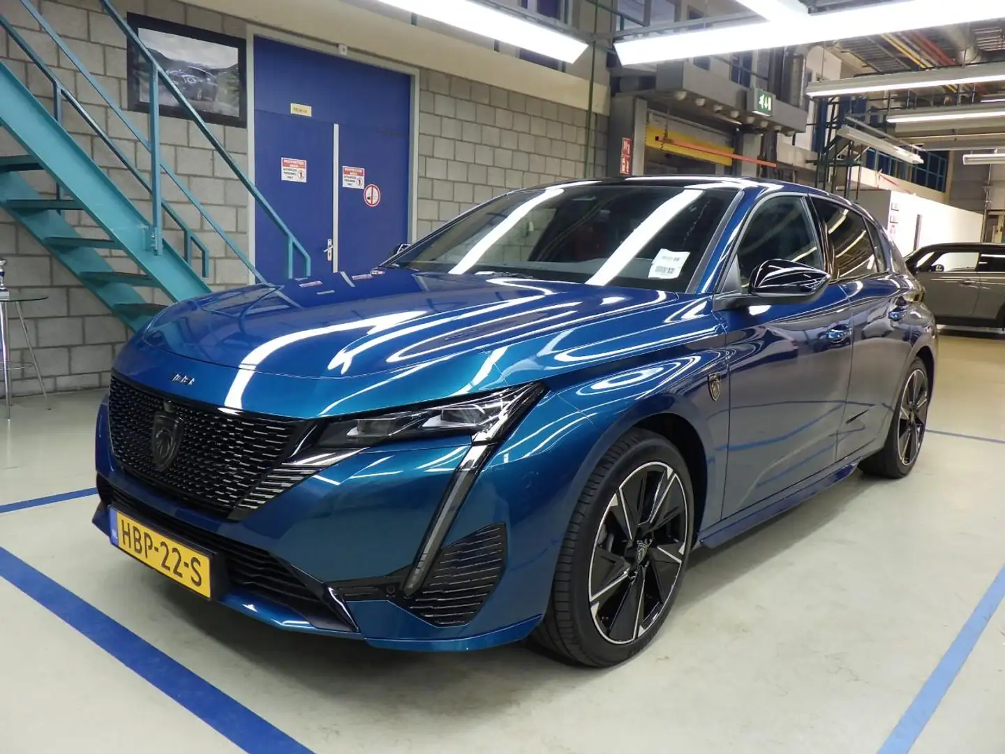 Peugeot 308 e-308 GT EV 54 kWh | Schuif-/Kanteldak | Alcantara Blauw - 1
