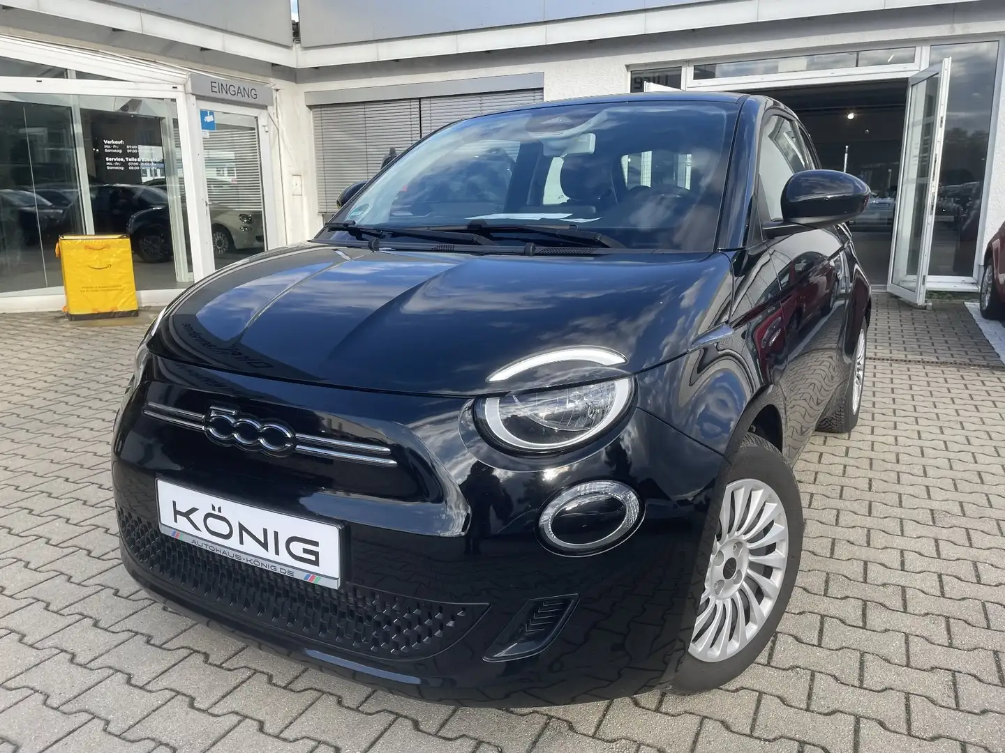 Fiat 500e Neuer 500 320km Reichweite Schwarz - 1