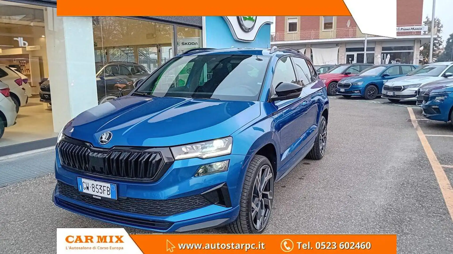 Skoda Karoq 2.0 tdi evo Sportline 150cv dsg Blu/Azzurro - 1