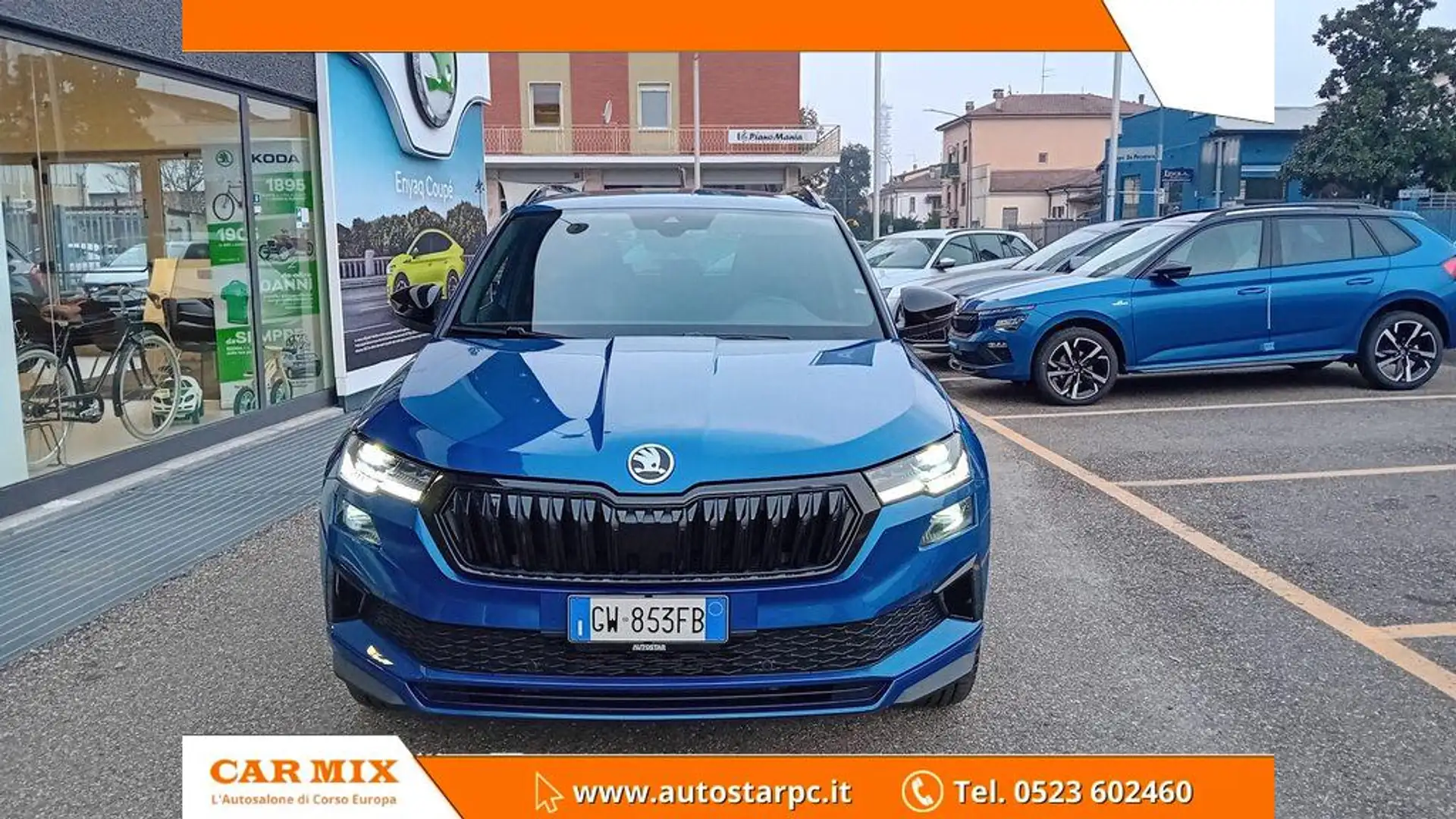Skoda Karoq 2.0 tdi evo Sportline 150cv dsg Blu/Azzurro - 2