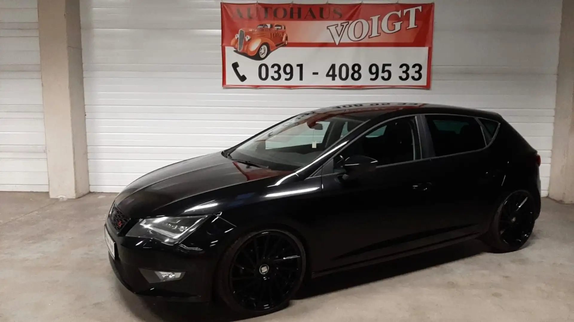 SEAT Leon FR Navi, Teilleder, Tempomat Zwart - 2