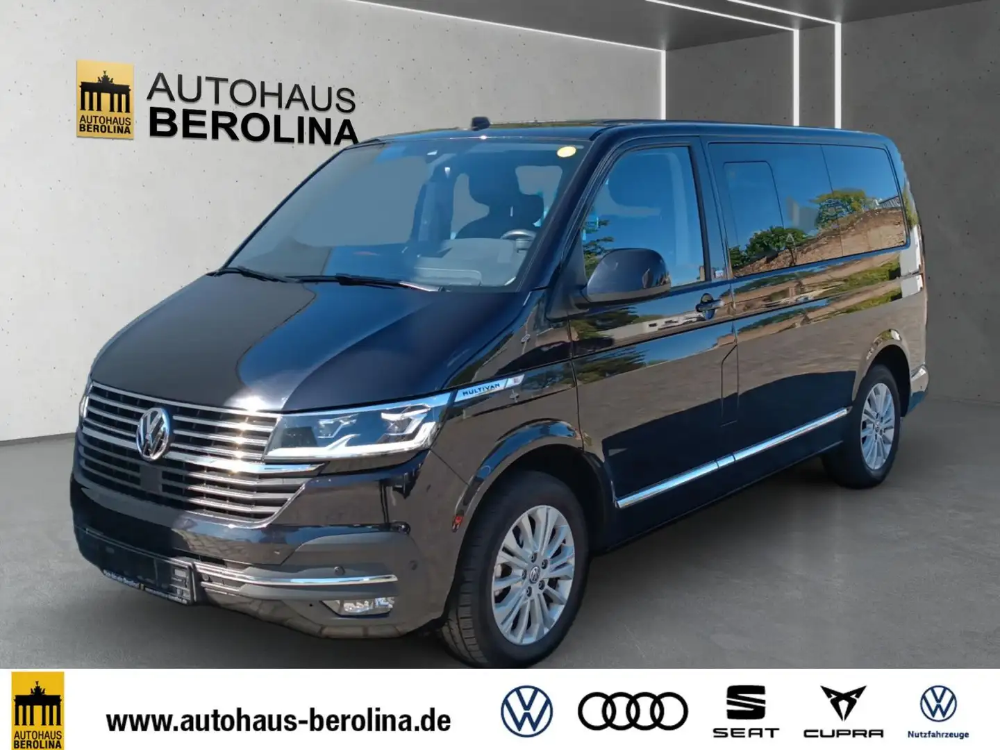 Volkswagen T6.1 Multivan 2.0 TDI Generation Six DSG *ACC* Schwarz - 2