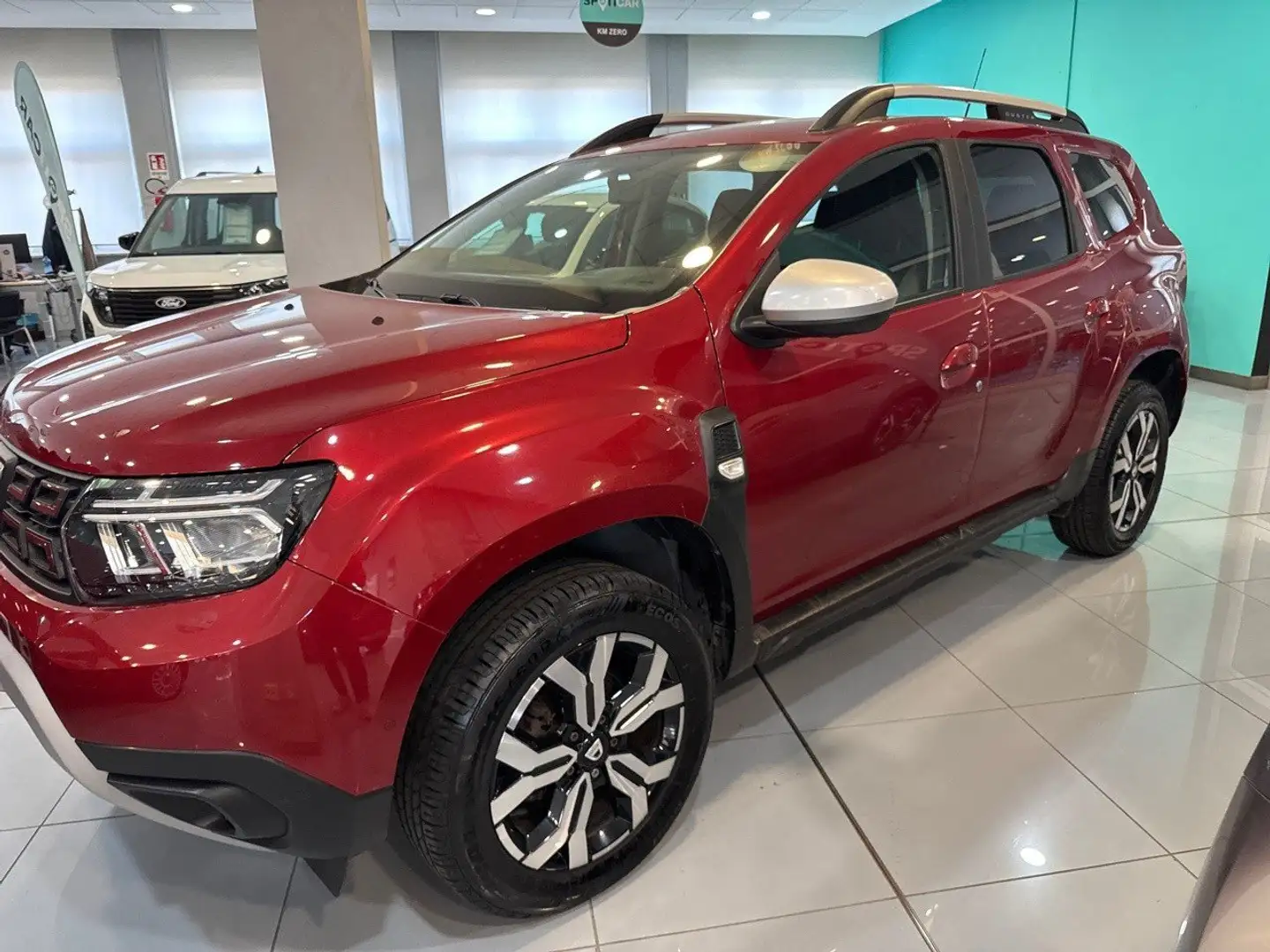 Dacia Duster 1.0 TCe 4x2 100cv Eco-G Prestige Rosso - 2