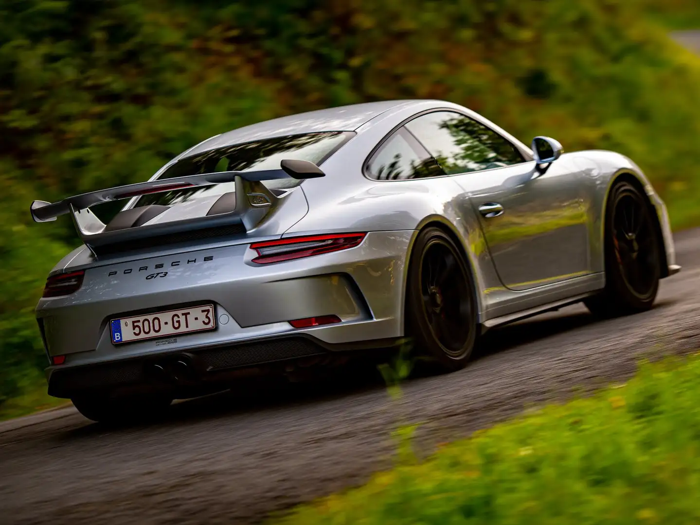 Porsche 991 gt3 4L Argent - 1