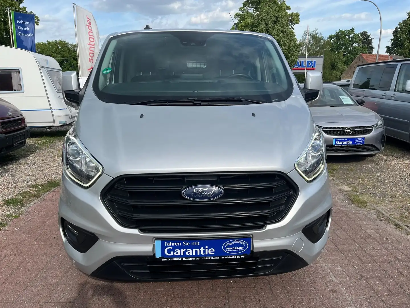 Ford Transit Custom 300 L2 Trend+AUTOM.+NAVI+STANDHZ Zilver - 2