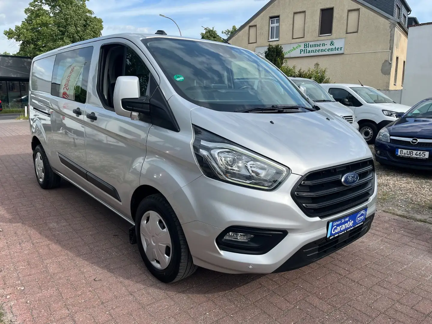 Ford Transit Custom 300 L2 Trend+AUTOM.+NAVI+STANDHZ Zilver - 1