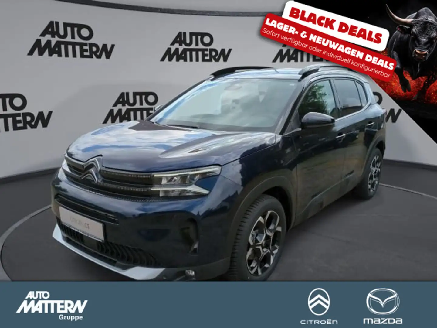 Citroen C5 Aircross 1.2 Mild-Hybrid 136 MAX BlackDeal Blauw - 1