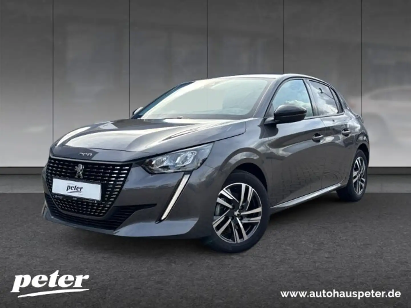 Peugeot 208 208 Allure Pack 100 +Kamera+SHZ+Navi+LED+ Gris - 1