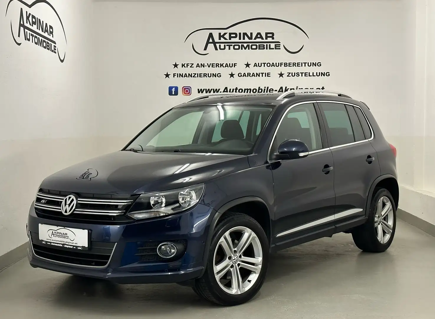 Volkswagen Tiguan 1.4 TFSI R-LINE SHZ - PDC - 18 ZOLL Bleu - 1