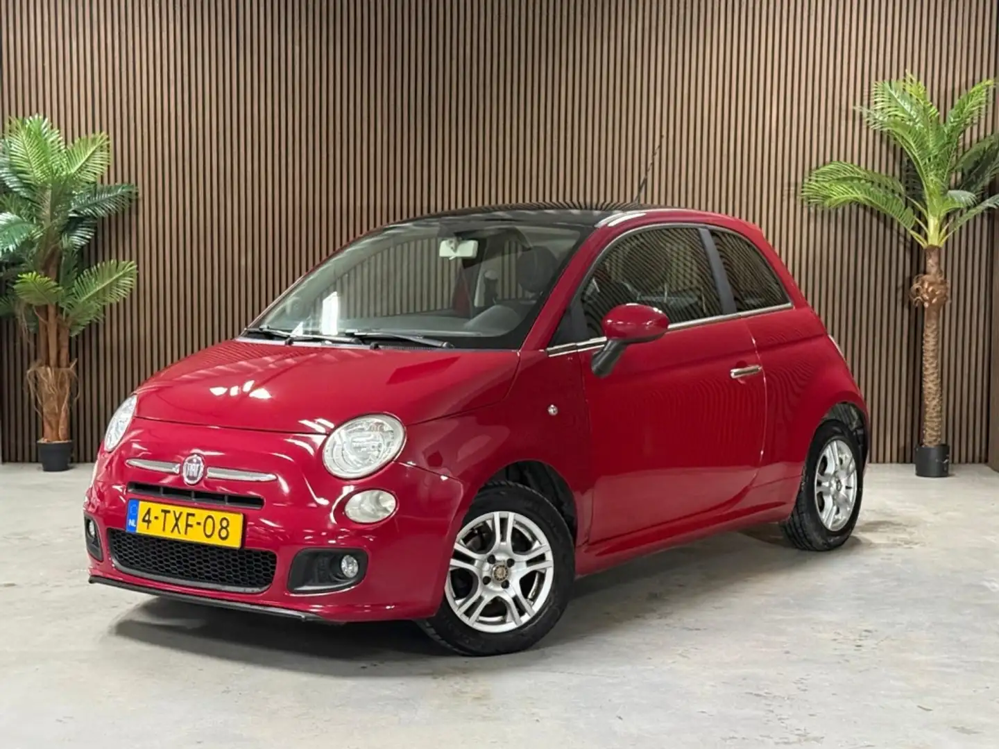 Fiat 500 1.2 Pop Rood - 1