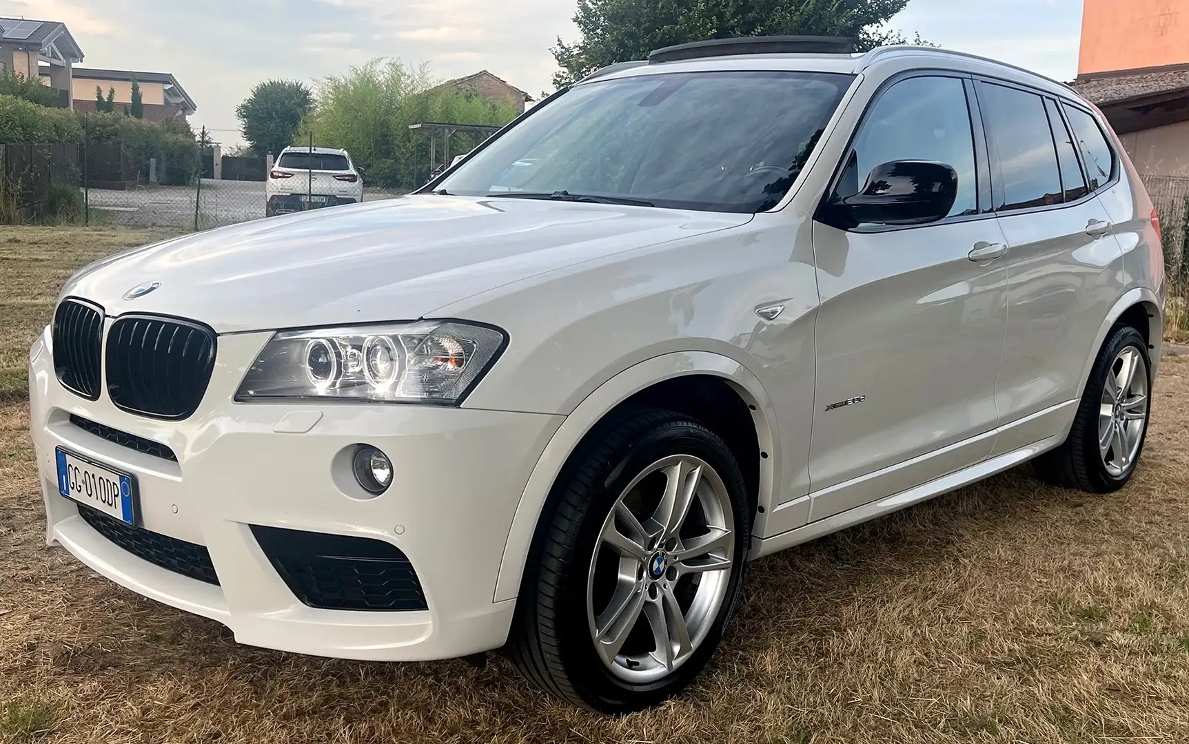 BMW X3 xdrive20d M Sport Bianco - 1