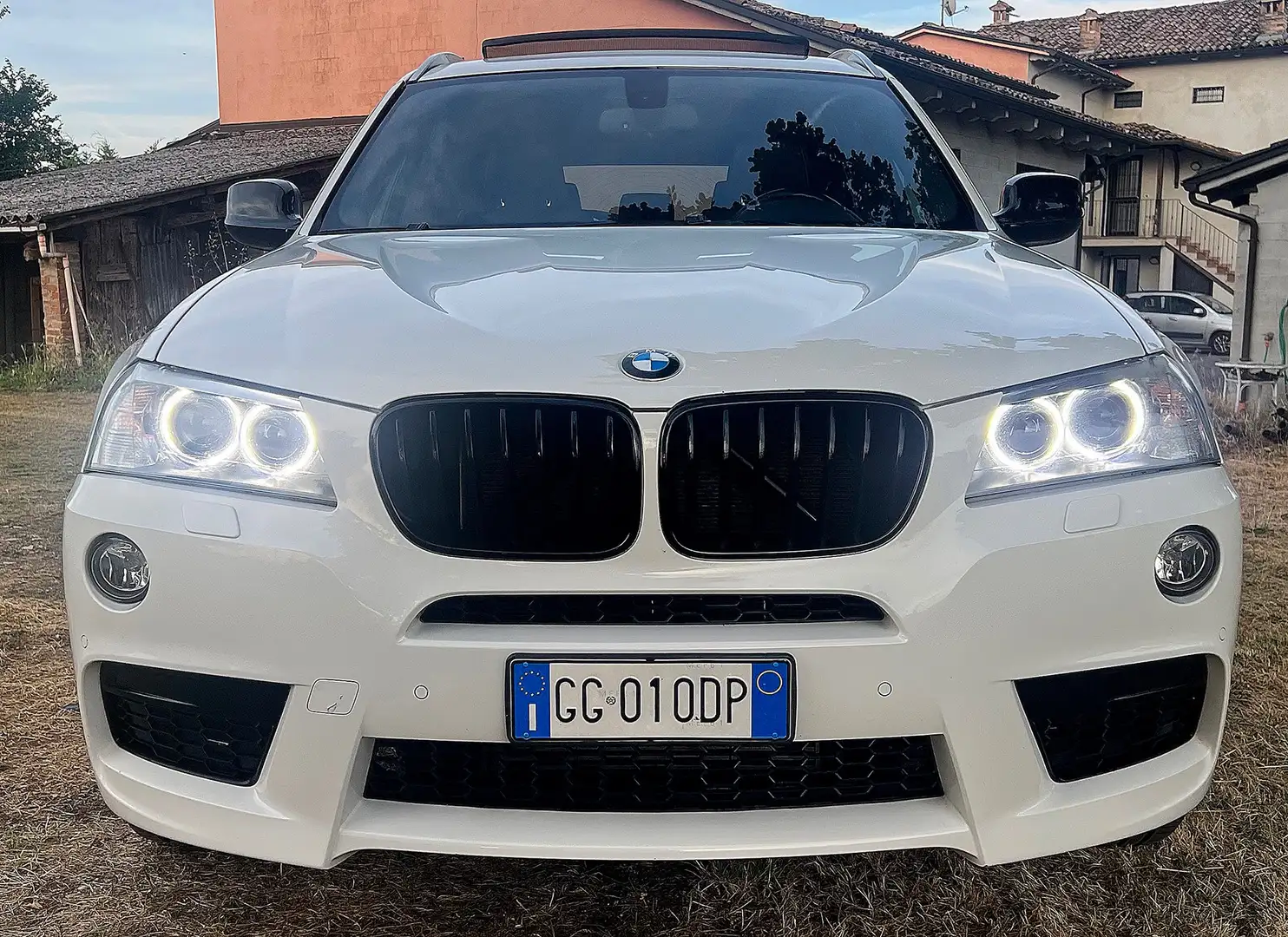 BMW X3 xdrive20d M Sport Bianco - 2