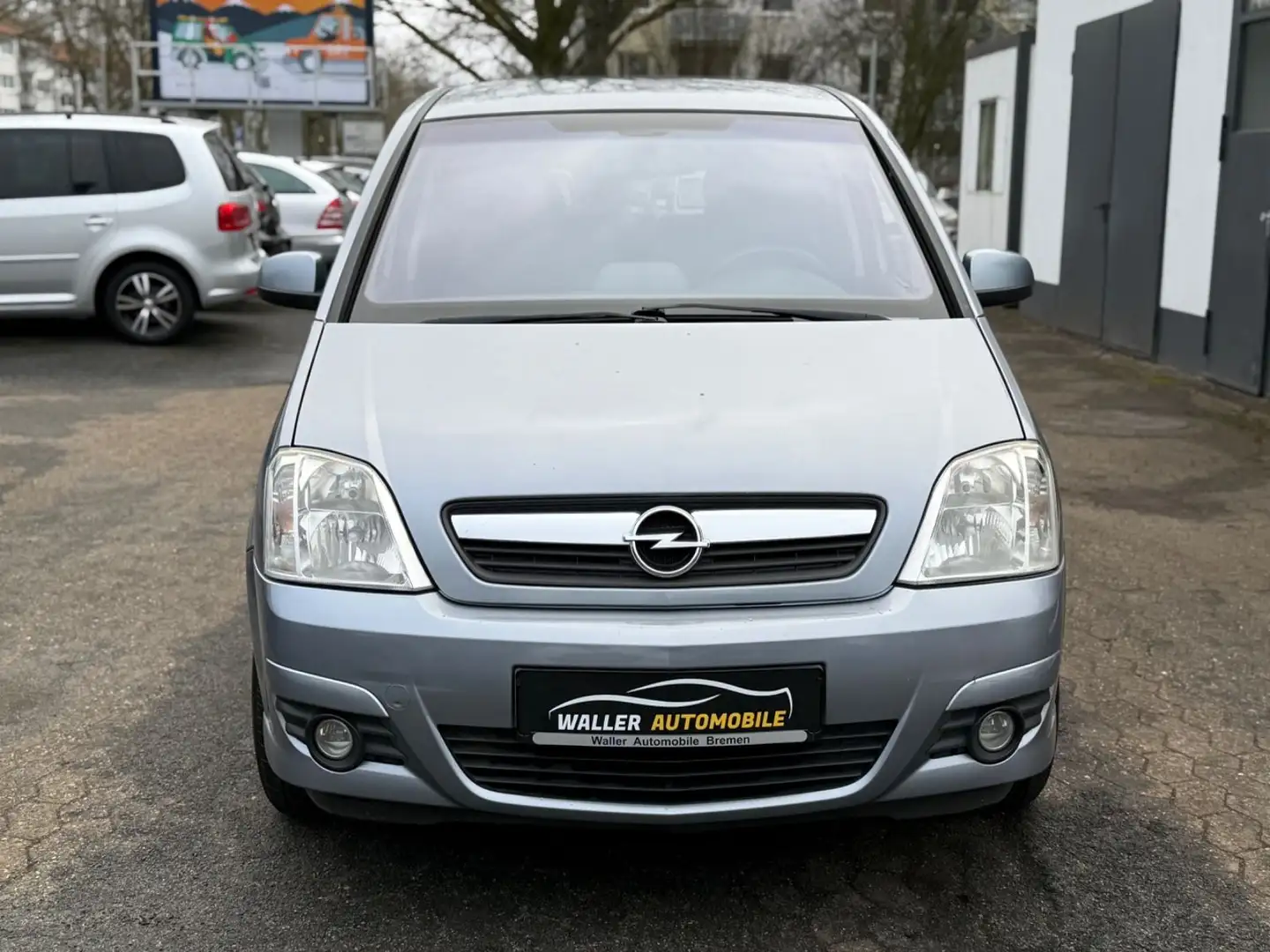 Opel Meriva 1.6 UNFALLFREI|2. HAND|8- FACH BEREIFT Silber - 2