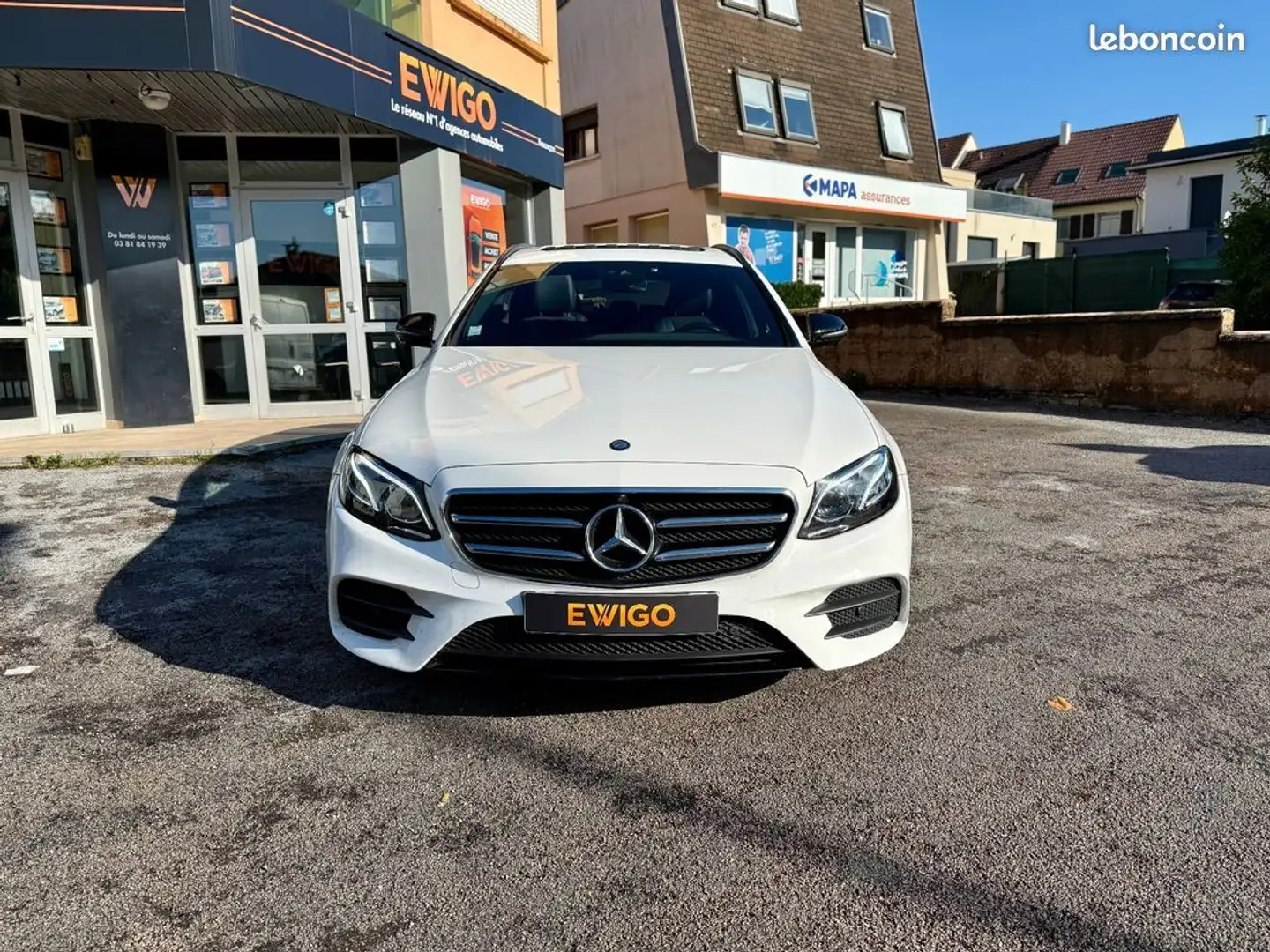 Mercedes-Benz E 350 break 3.0 350 d 258ch sport line 9g-tronic bva Weiß - 2