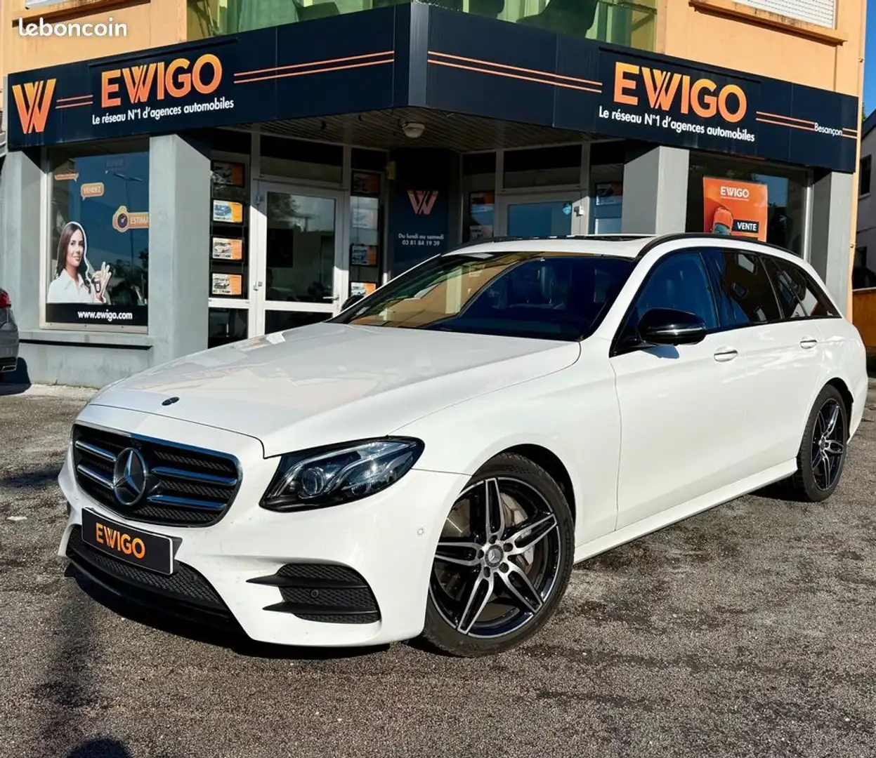 Mercedes-Benz E 350 break 3.0 350 d 258ch sport line 9g-tronic bva Weiß - 1
