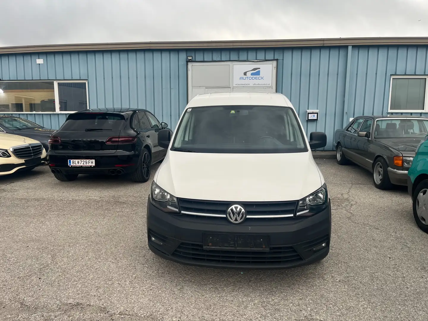 Volkswagen Caddy Kasten BMT 2.0 TDI Anhängerkupplung/PDC/Klima Blanc - 2