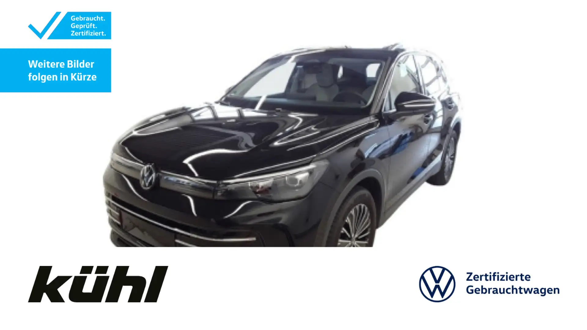Volkswagen Tiguan 1.5 eTSI DSG Elegance LED Acc HuD Kamera Schwarz - 1