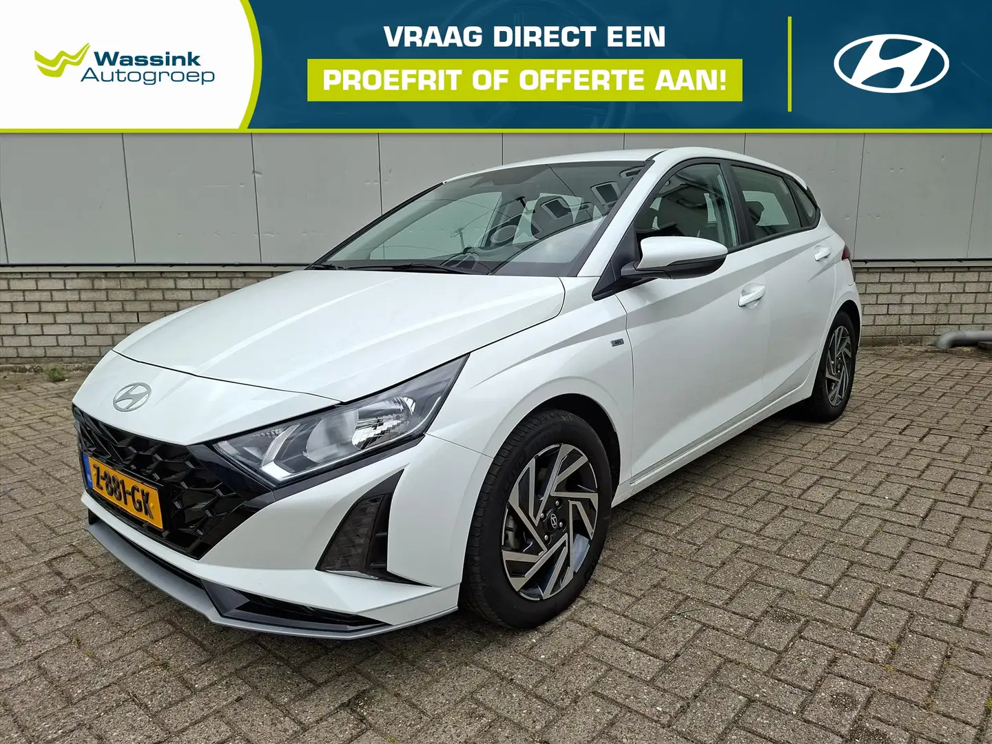 Hyundai i20 1.0 T-GDI MHEV 100pk Comfort Smart I Navigatie Wit - 1