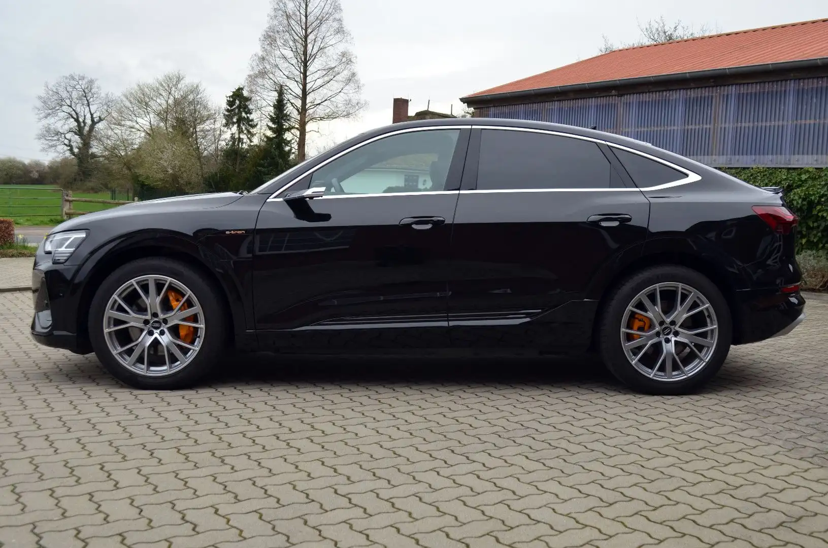 Audi e-tron 50 qu S line Sportback,PANO,360°,B&O,LUFT Schwarz - 2