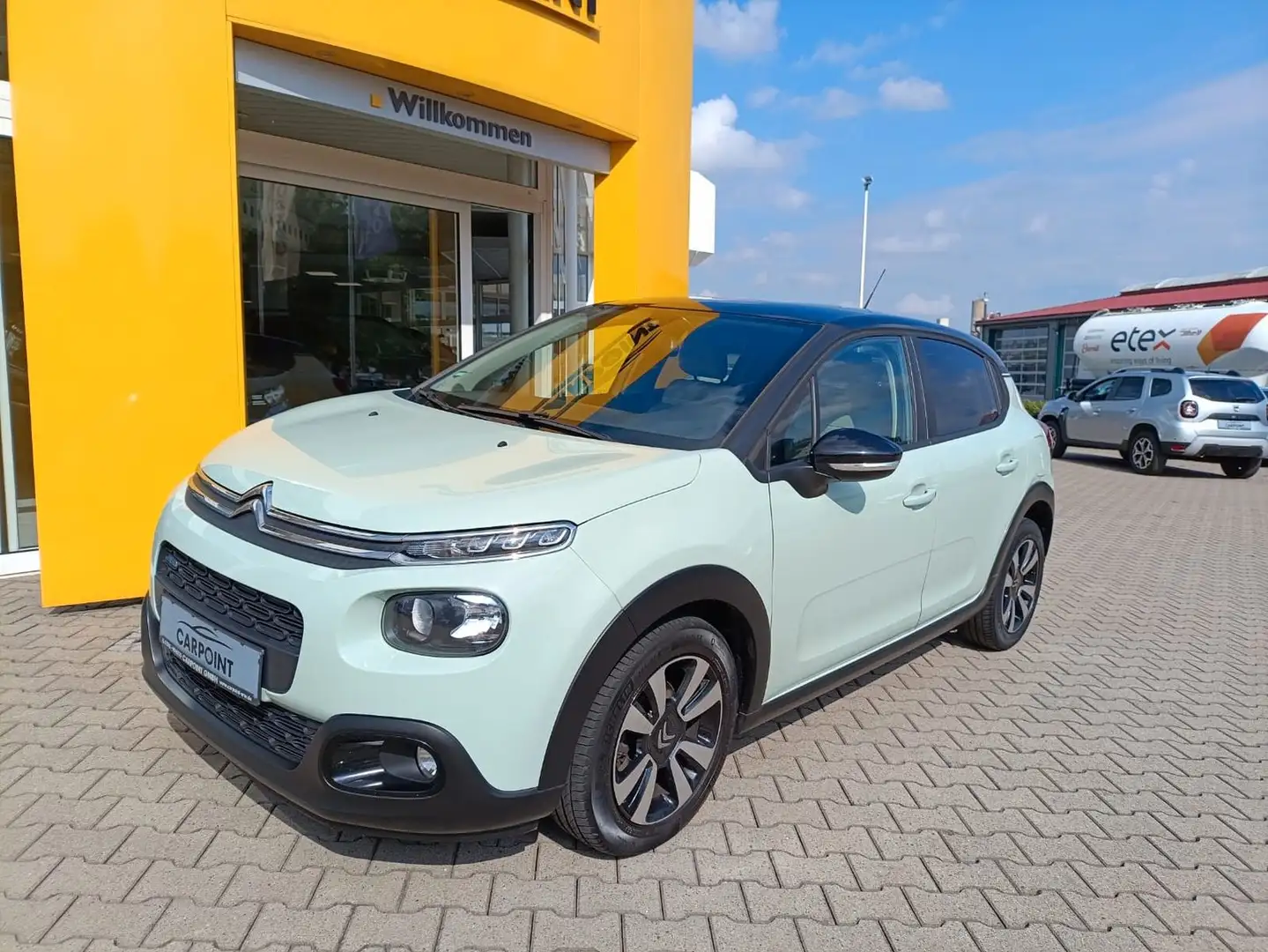 Citroen C3 Feel 1.2 LED Klima Radio Alu Tempomat Зелений - 1