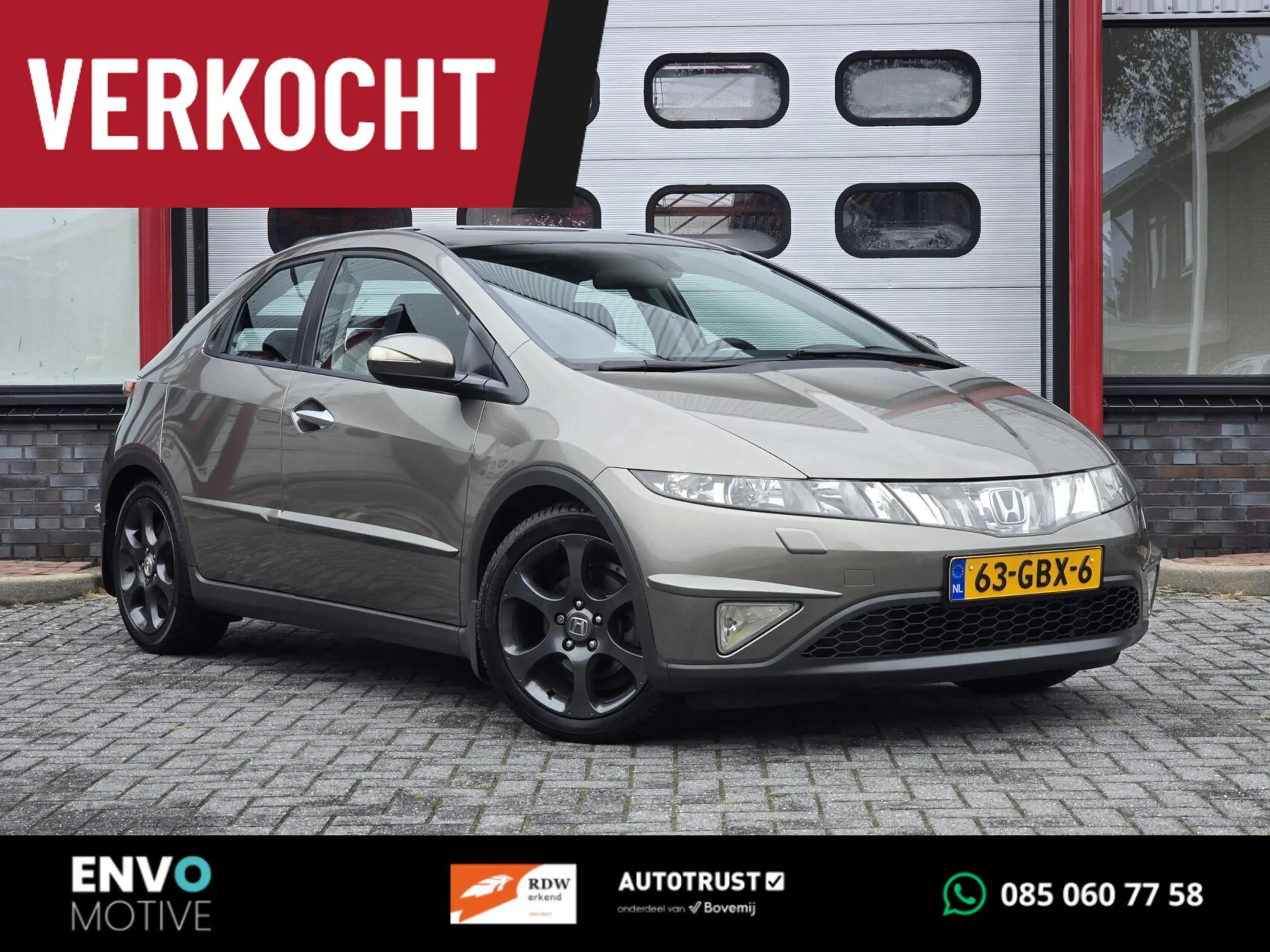 Honda Civic 1.8 Executive Automaat Trekhaak/Pano/LMV