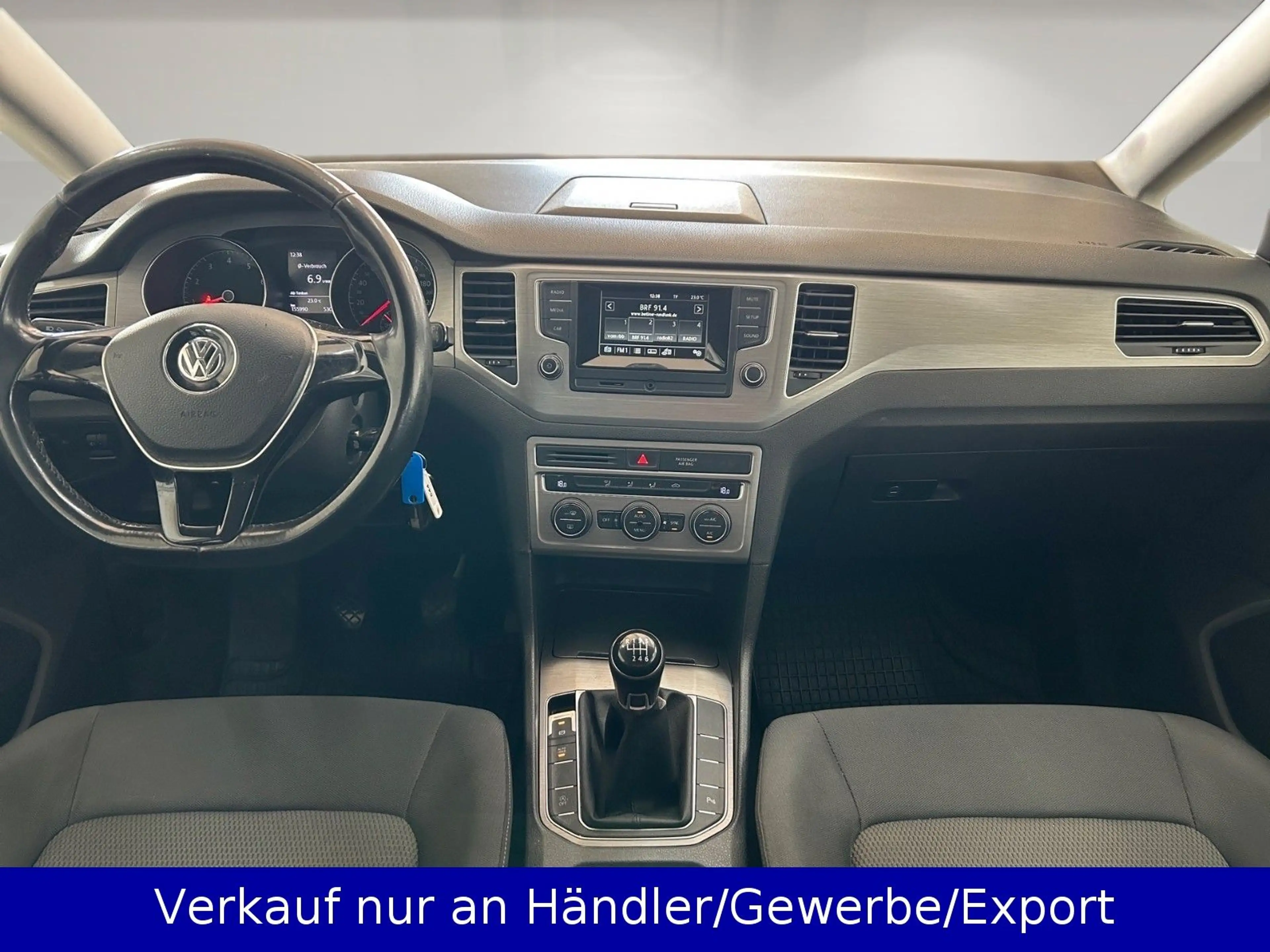 Volkswagen Golf Sportsvan VII 1.4 TSI 1.Hand AAC PDC AHK — photo 11