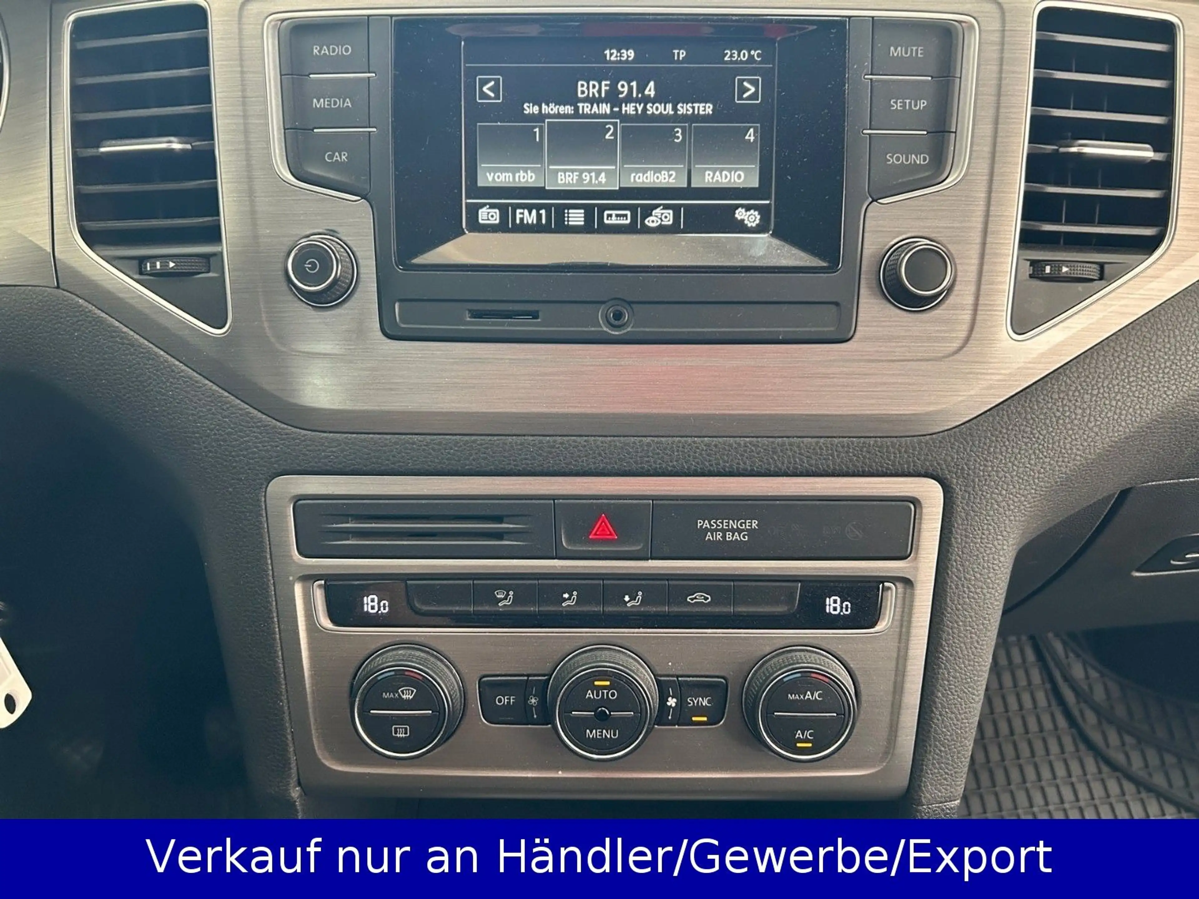 Volkswagen Golf Sportsvan VII 1.4 TSI 1.Hand AAC PDC AHK — photo 13