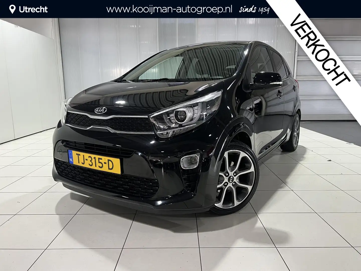 Kia Picanto 1.0 CVVT Design Edition Apple Carplay/Android Auto Noir - 1